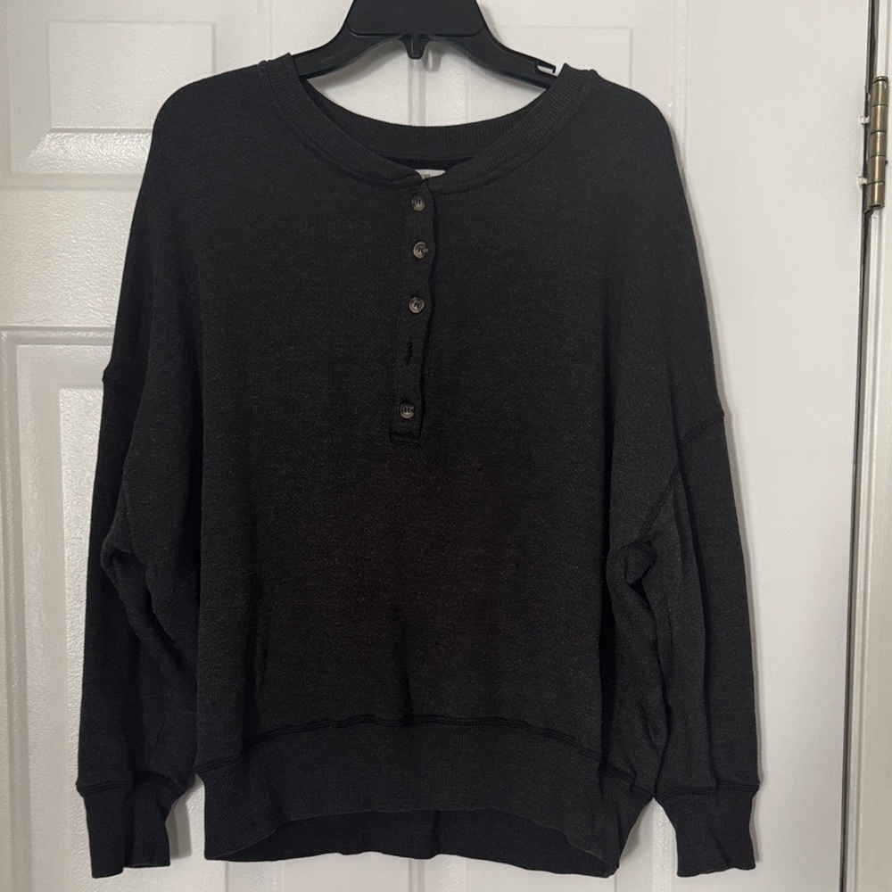 Maurices Charcoal Knit Sweater